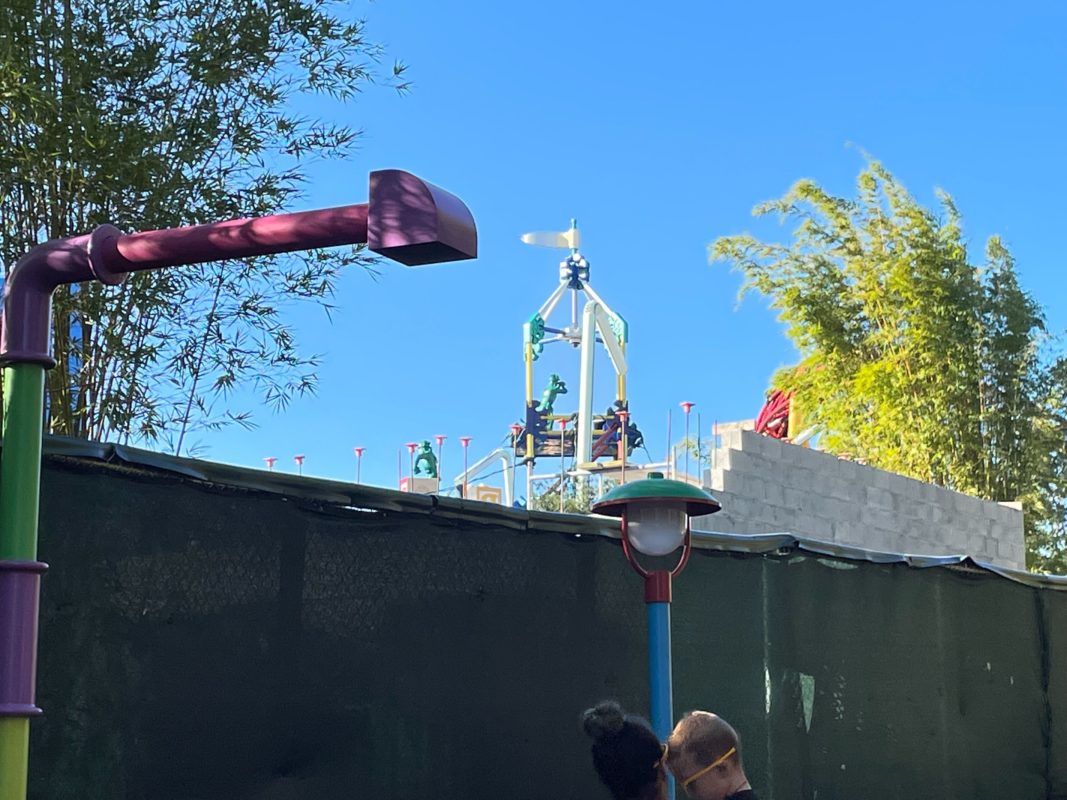 toy story land mystery building construction 3910