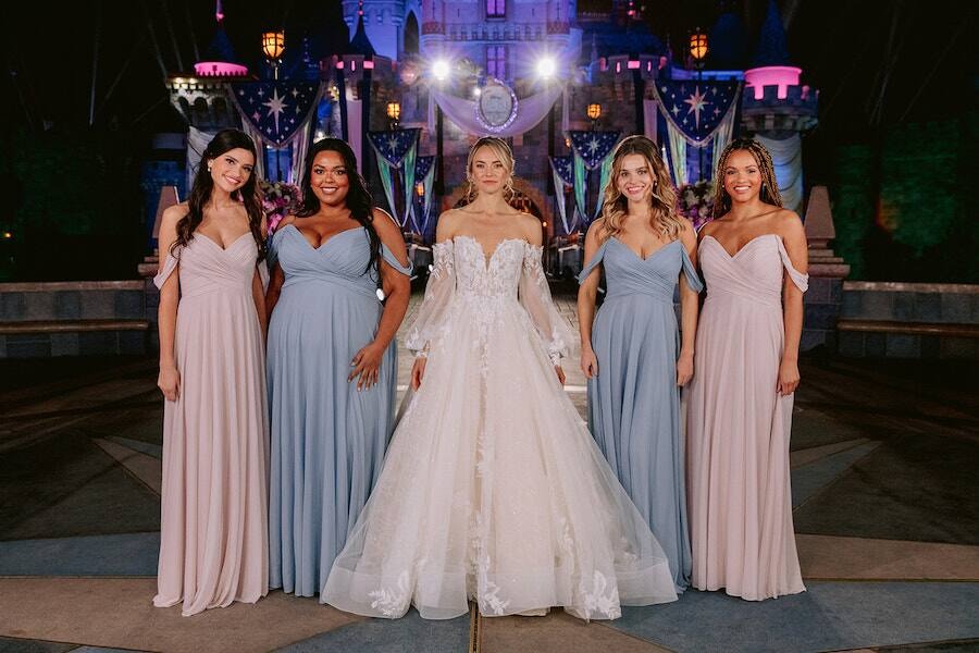 2023 disney fairy tale weddings bridesmaid dresses