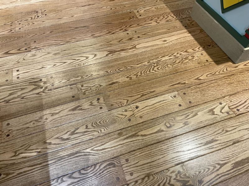 WDW MK Ye Olde Christmas Shoppe flooring replacement 4
