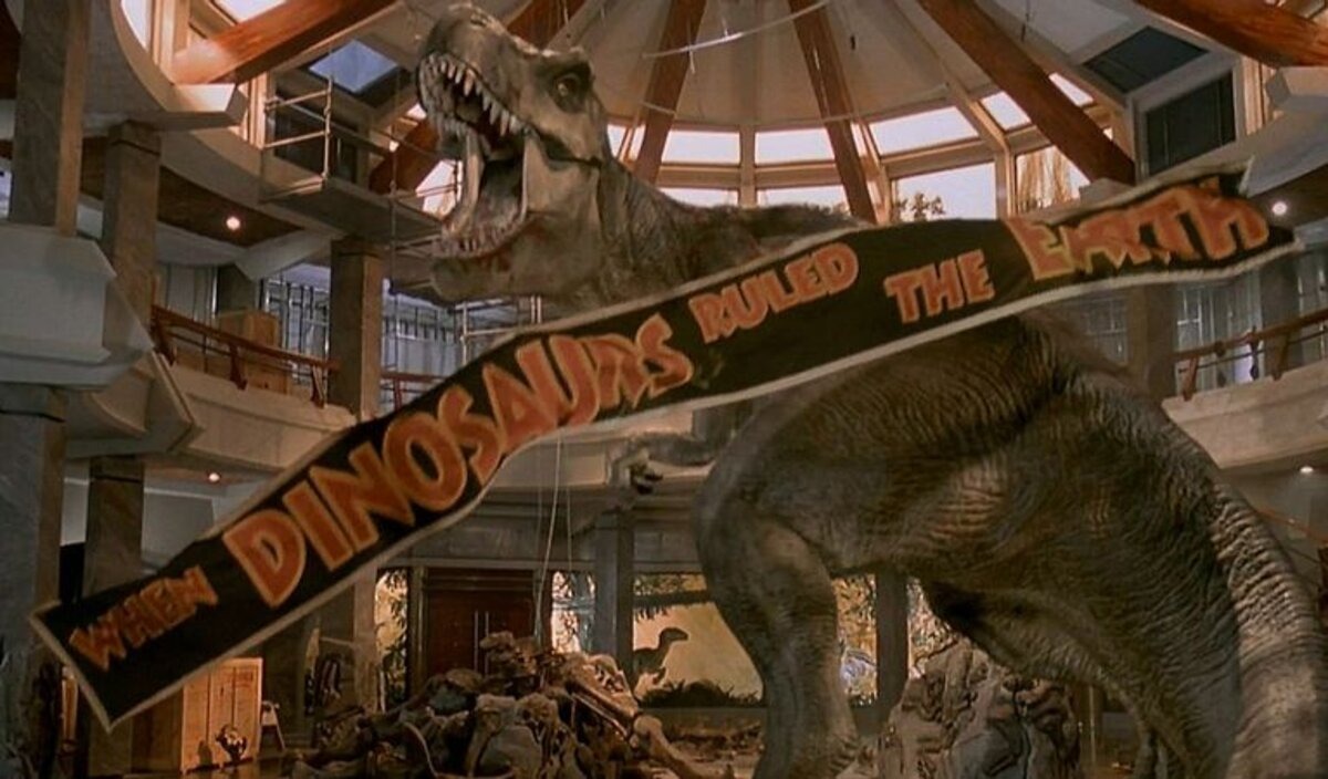 jurassic park t. rex visitor center