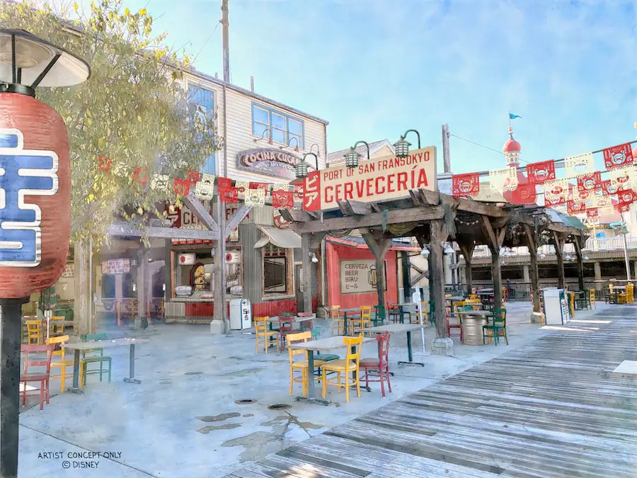 port of san fransokyo concept art