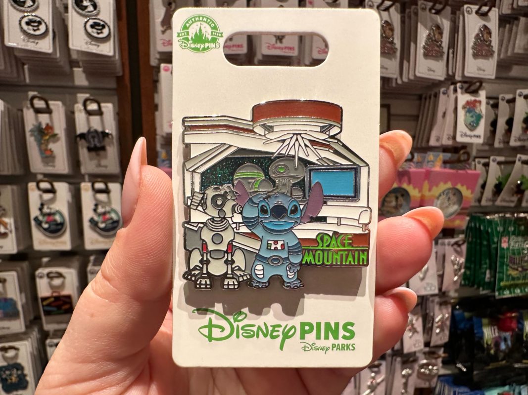 stitch space mountain pin 9806