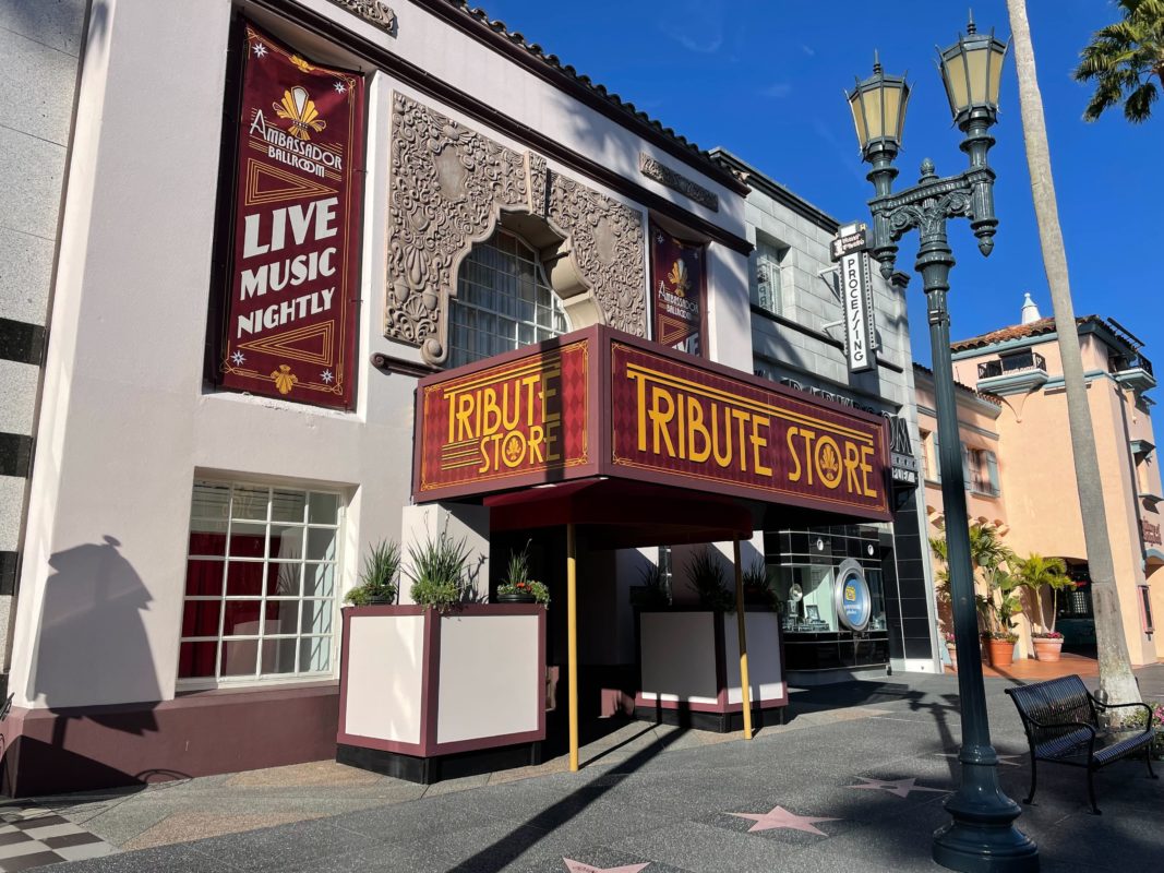 tribute store facade 2023 mardi gras universal studios florida