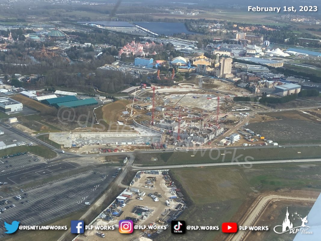 walt disney studios park expansion construction feb 2023 5