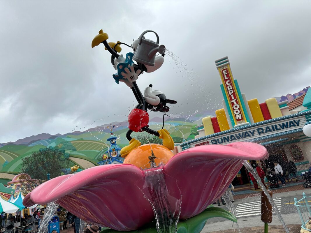 CenTOONial fountain in Mickey's Toontown reopens to the public.