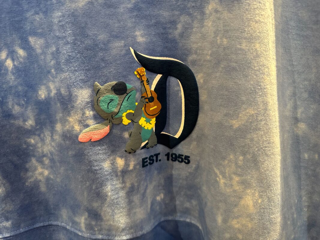 Stitch New Spirit Jersey Disneyland Resort Tie Dye2