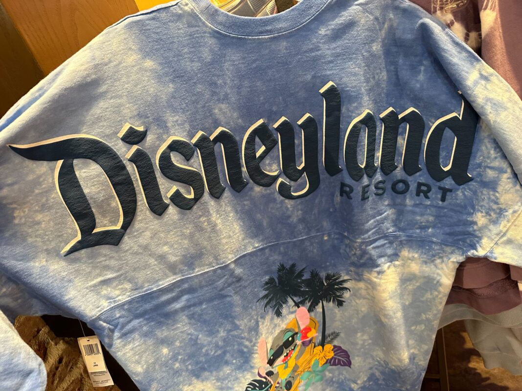Stitch New Spirit Jersey Disneyland Resort Tie Dye5