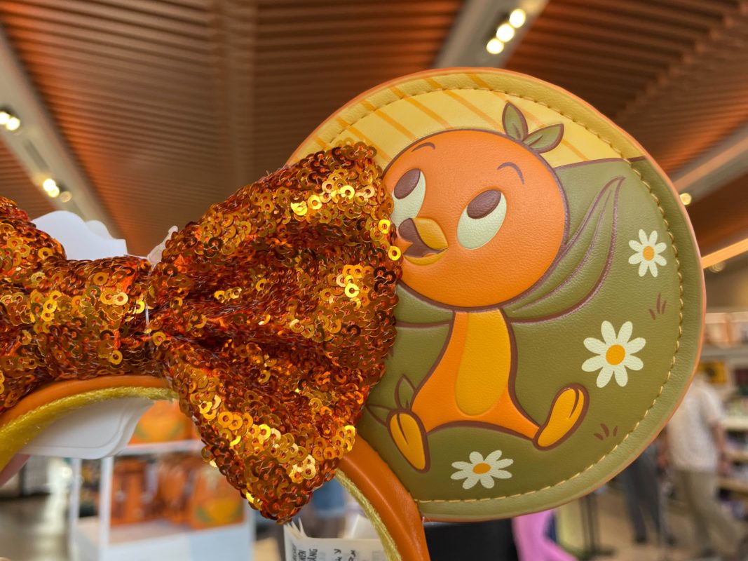 WDW 2023 EPCOT International Flower Garden Festival Orange Bird collection ear headband 5