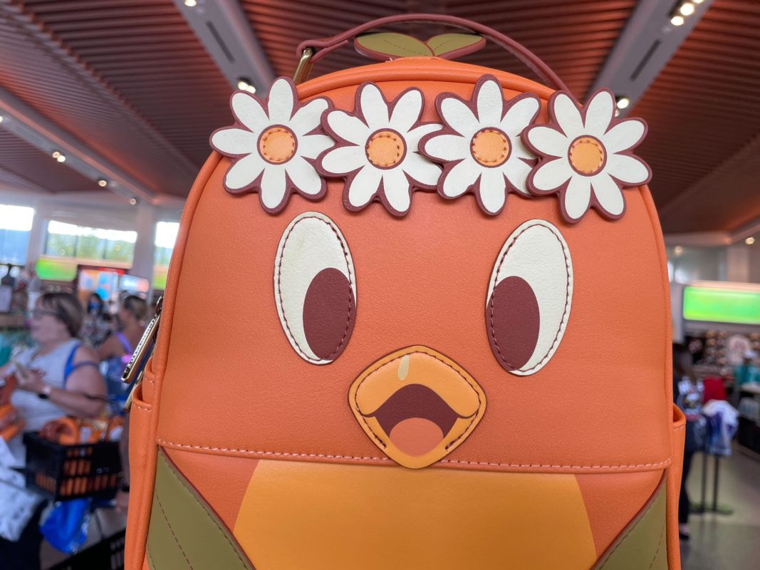 WDW 2023 EPCOT International Flower Garden Festival Orange Bird collection loungefly backpack 3