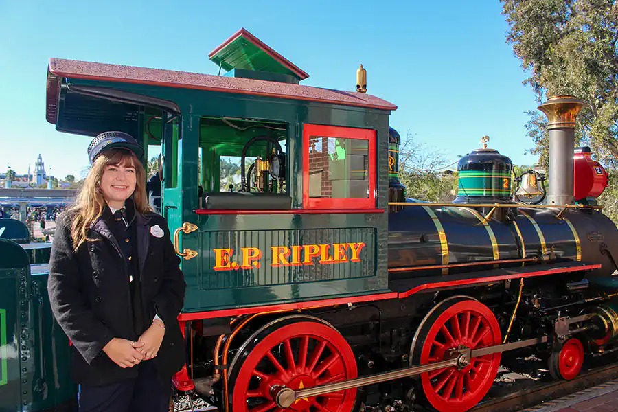 e.p. ripley Disneyland railroad 1