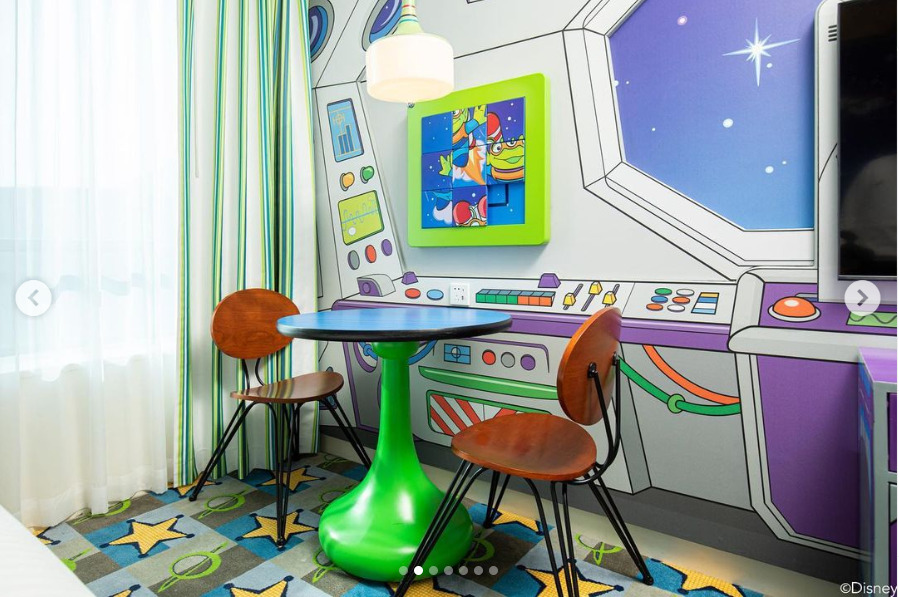 New themed rooms available at the Toy Story Hotel in Shanghai.