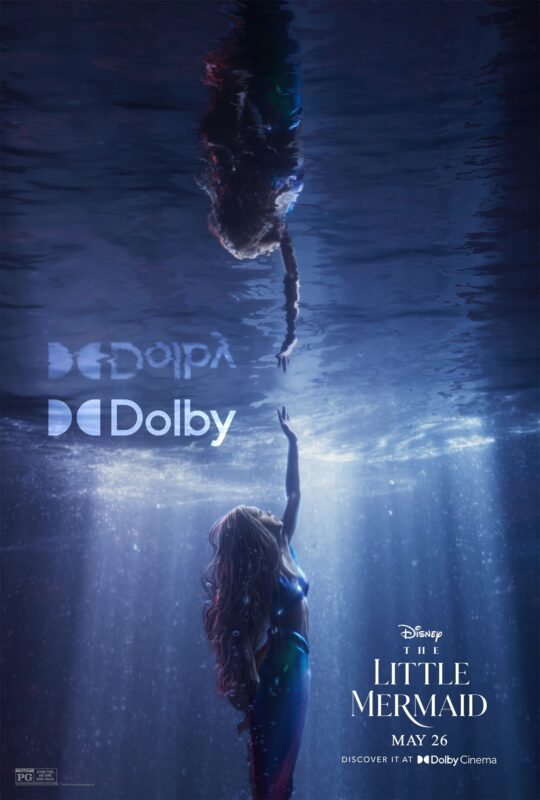 The Little Mermaid new poster
live action
dolby cinema