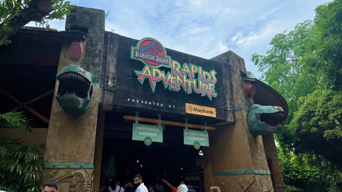 Jurassic Park Rapids Adventure Universal Studios Singapore