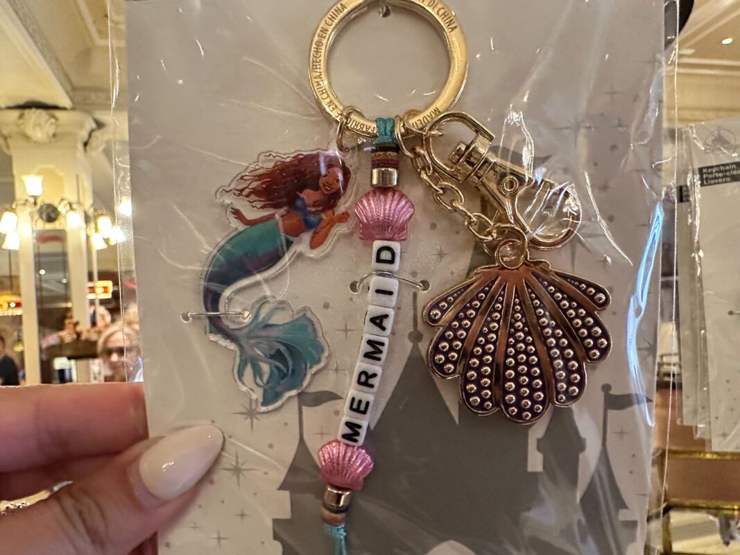 Mermaid Keychain teal 1