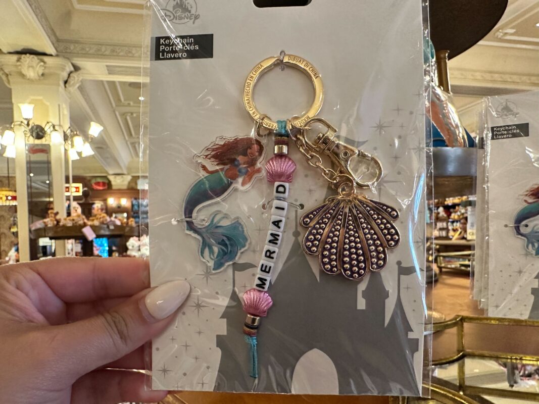 Mermaid Keychain teal 2