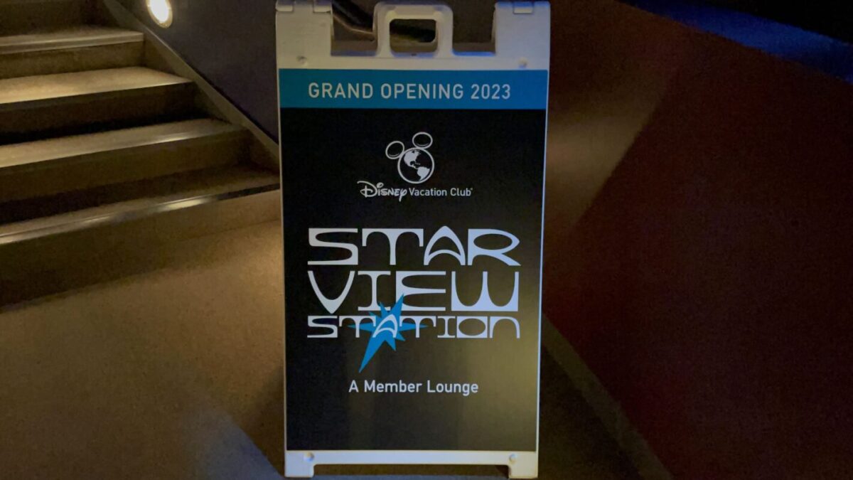 Star View Station DVC Lounge - Disney Vacation Club - Tomorrowland - Disneyland - Grand Opening 00049