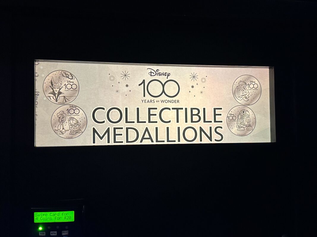 disney100 collectible medallions wdw 3606