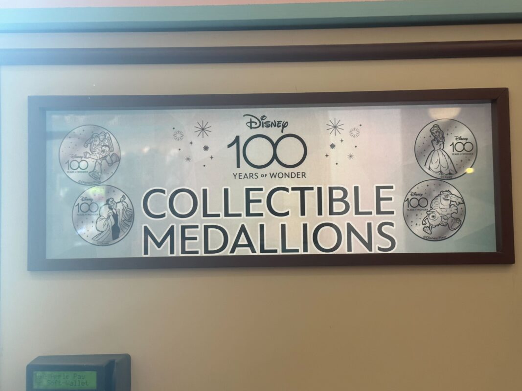 disney100 collectible medallions wdw 3629