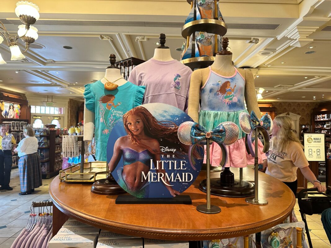 emporium little mermaid display 2