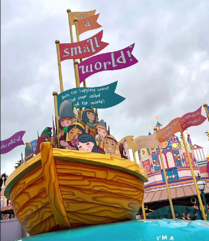 "it's a small world" reopens on May 5 at Disneyland Paris.