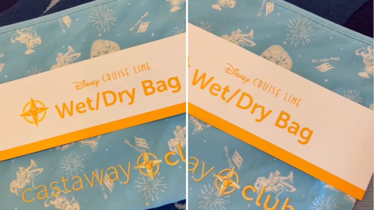 dcl castaway club pearl beach wet dry bag