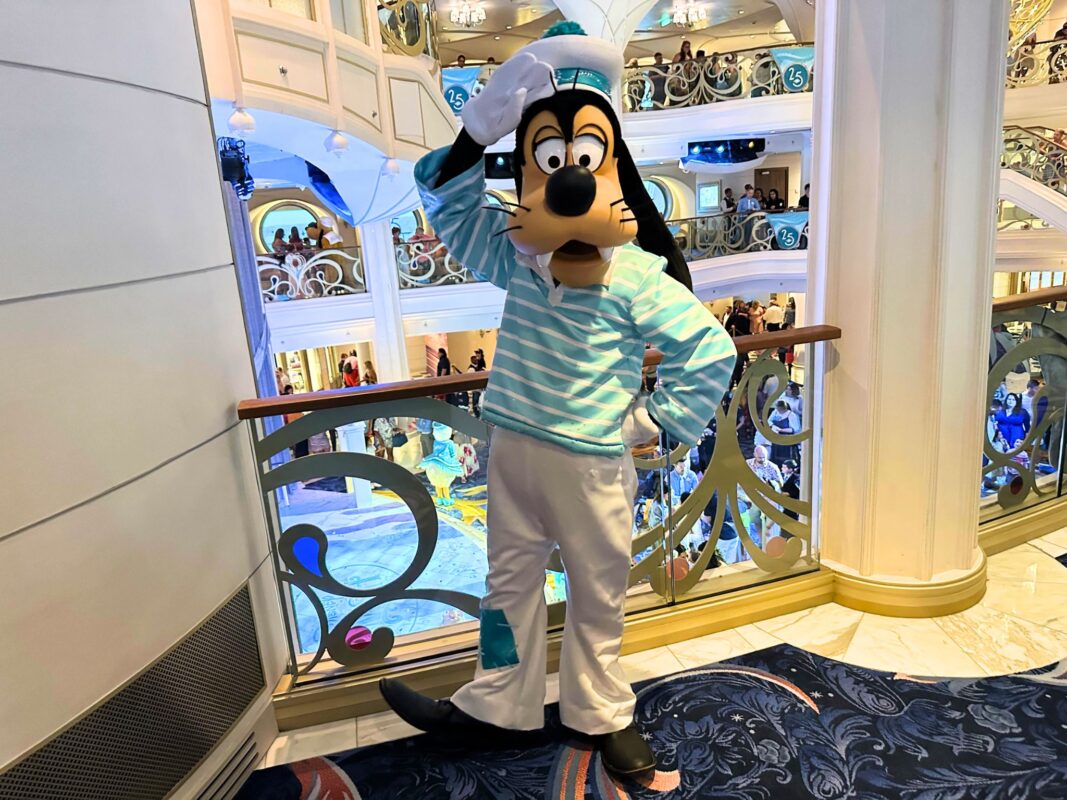 dcl disney wish goofy silver anniversary at sea outfit