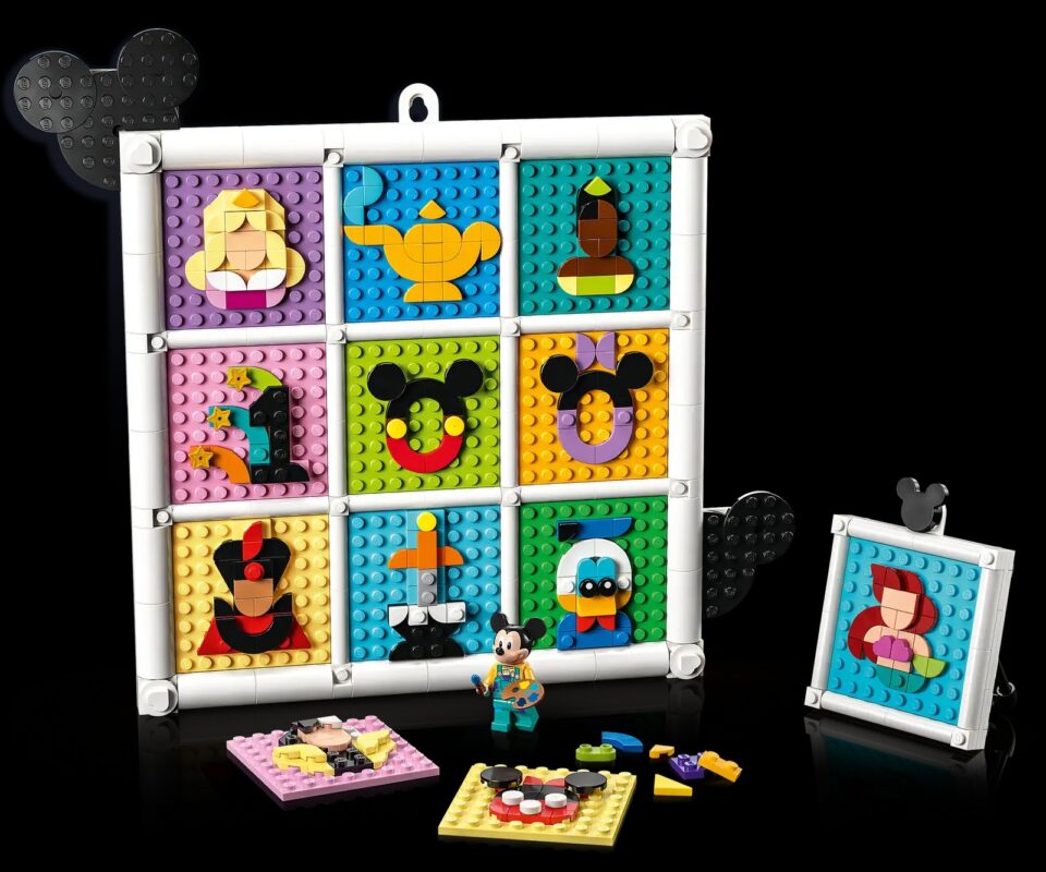 disney100 animation icons lego 2