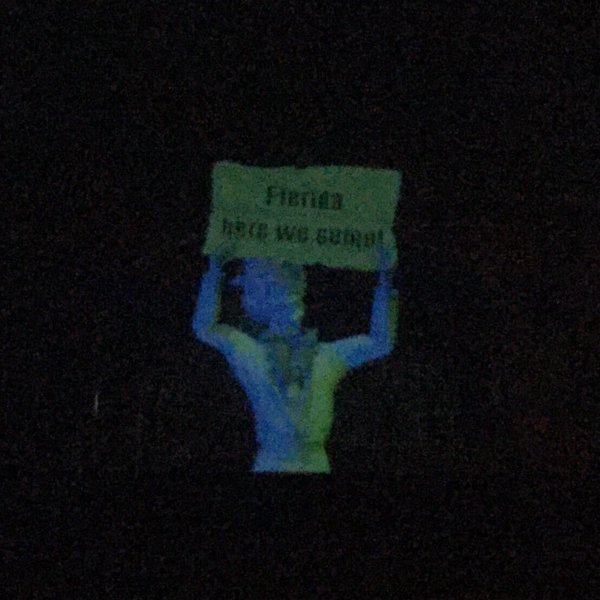 The now-retired effect on The Haunted Mansion