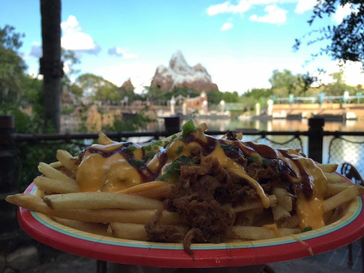 French Fries with Pulled Pork and Cheese ($6.49)