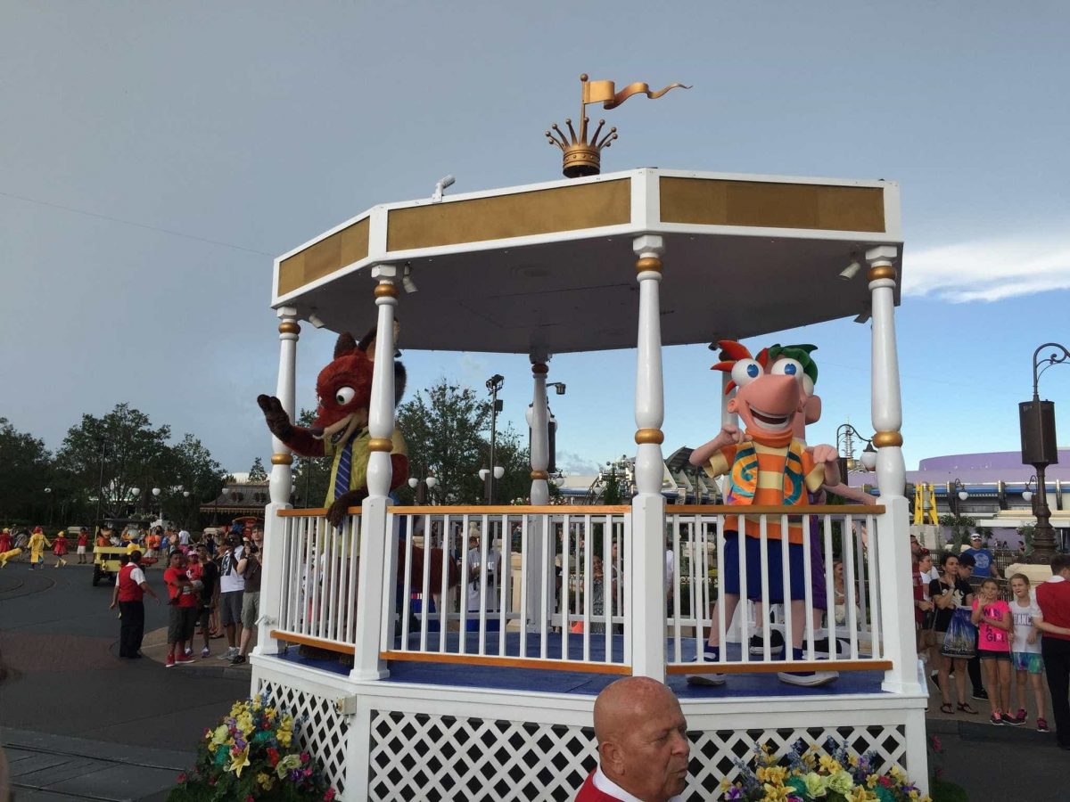 Rainy Day Character Cavalcade