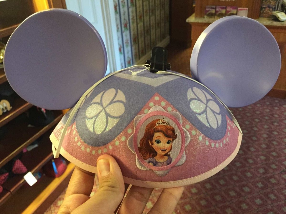 Sofia the First ear hat