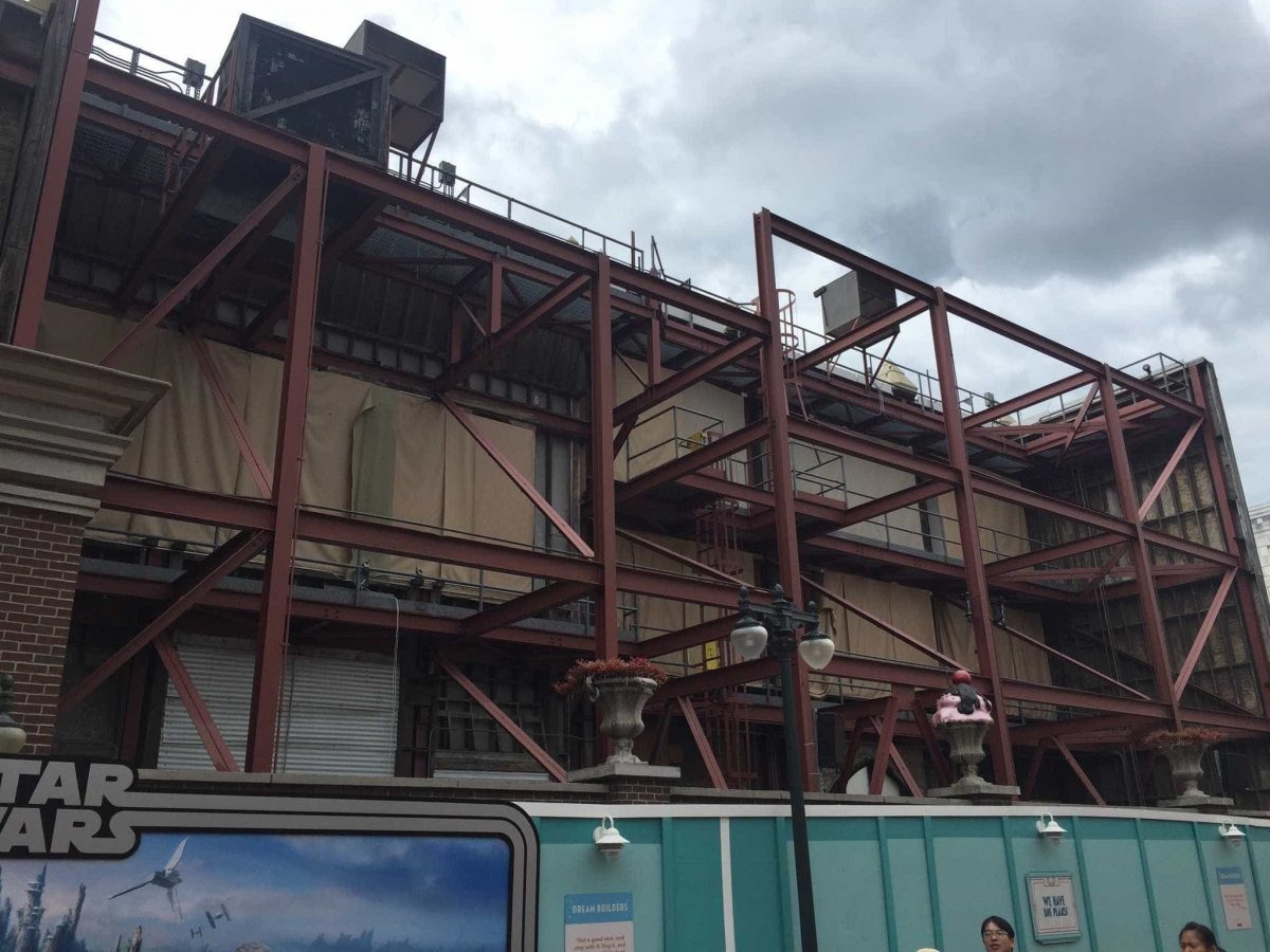 Streets of America demolition