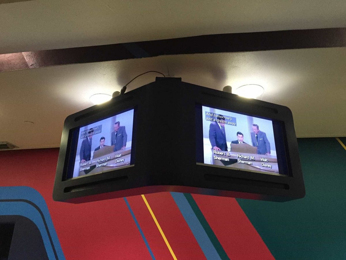 Monitor covers added at the Carousel of Progress