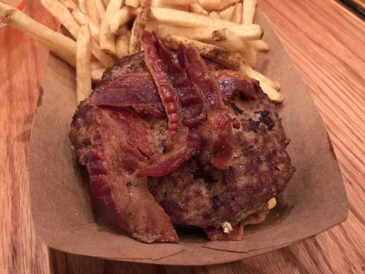 Double 1/3 lb Angus Bacon Cheeseburger ($17.29)