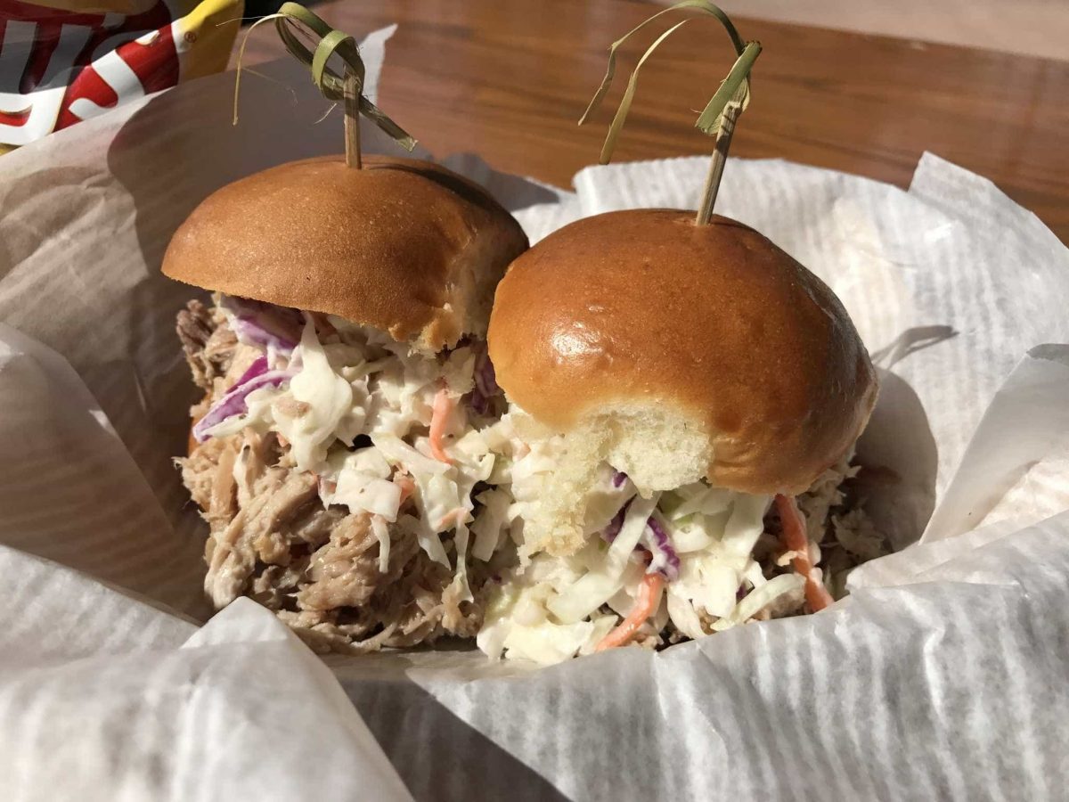 Min and Bill's Pulled Pork Sliders ($10.99)