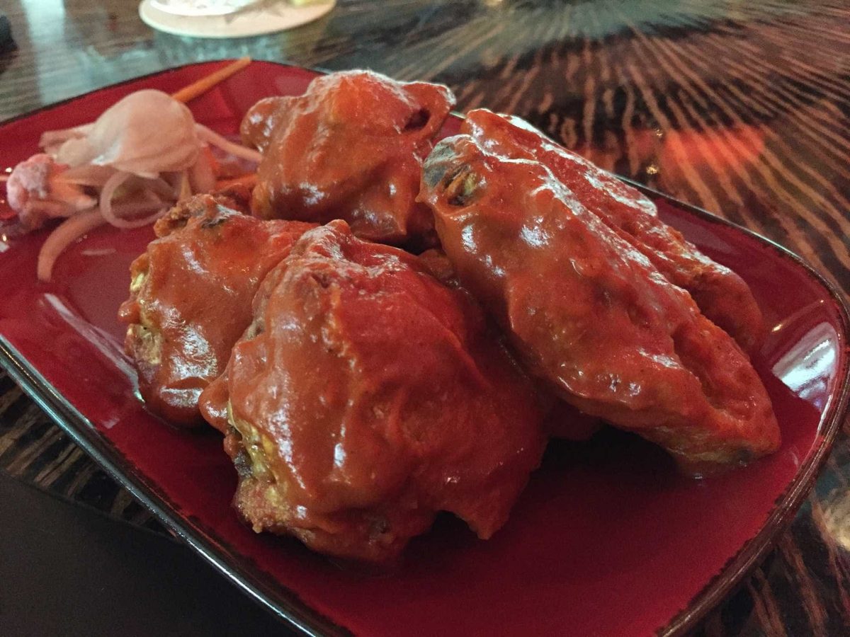 Indian Butter Chicken Wings ($9)