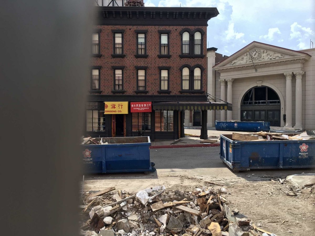 Streets of America demolition