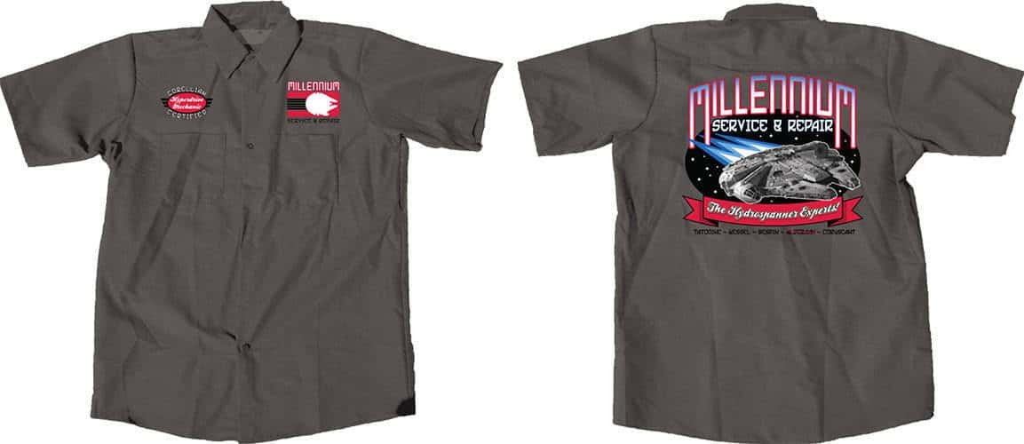 Millennium-Falcon-Garage-Shirt