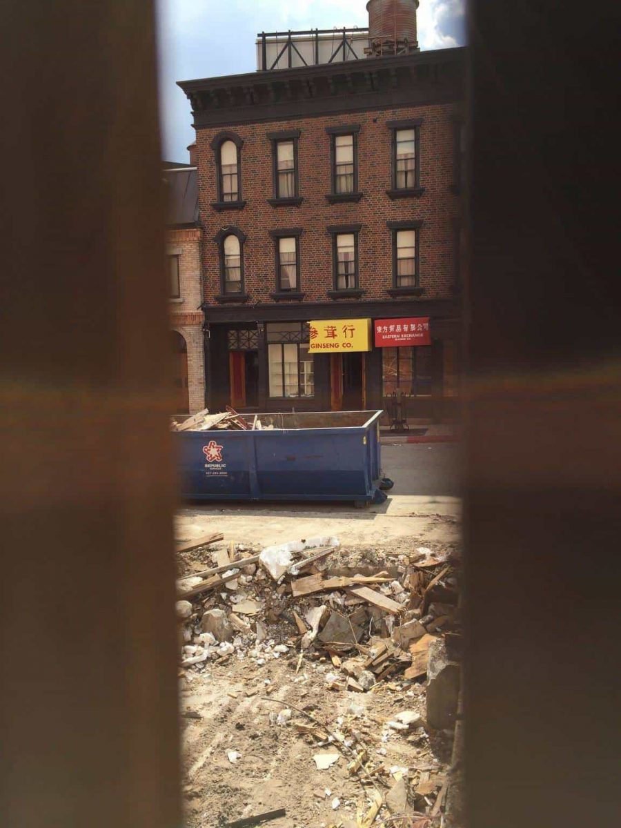 Streets of America demolition