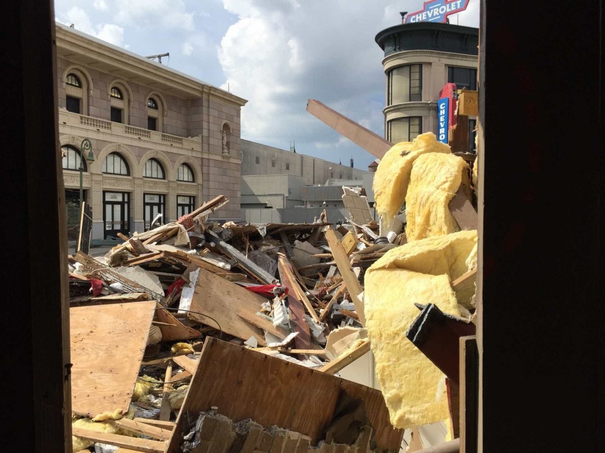 Streets of America demolition