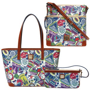 The Retro Sticker Collage Collection by Dooney & Bourke