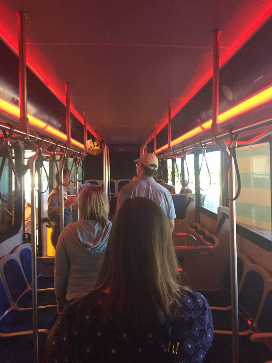 The Sorcerer Class Bus, a prototype by Walt Disney Imagineering for Walt Disney World