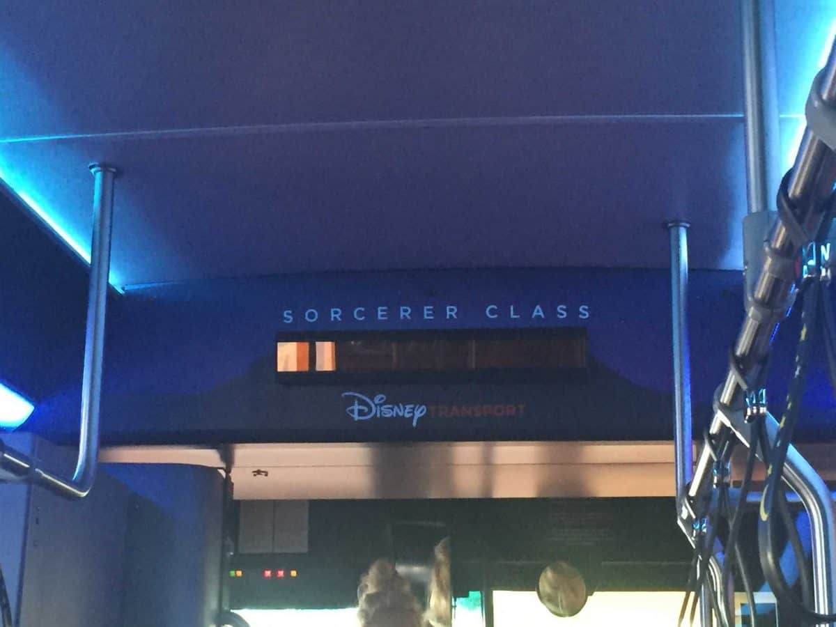 The Sorcerer Class Bus, a prototype by Walt Disney Imagineering for Walt Disney World